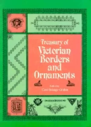 Image of treasury of victorian printers frames ornaments and initials