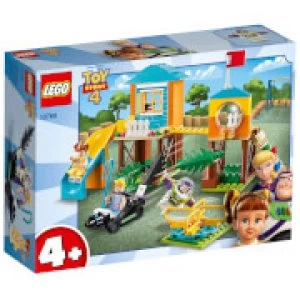 image of LEGO Juniors Toy Story 4: Buzz and Bo Peeps Playground Adventure (10768)