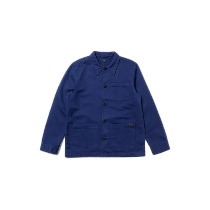 Image of Nudie Jeans Jacket Nudie Jeans Worker Bleu Male L