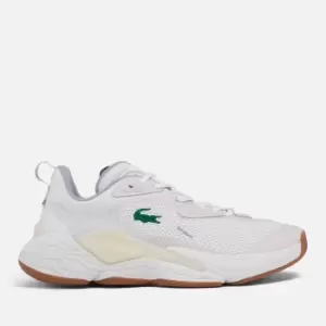 Lacoste Womens Aceshot 0722 1 Running Style Trainers - Off White/Off White - UK 4