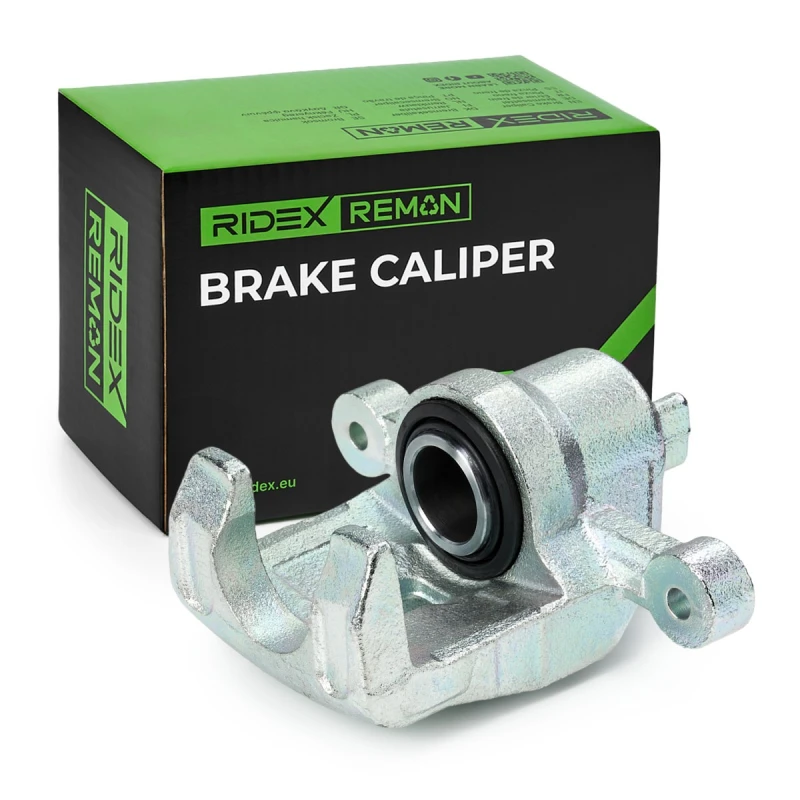 Image of RIDEX REMAN 78B3052R Brake caliper Rear Axle Left Grey Cast Iron Brake Caliper (78)