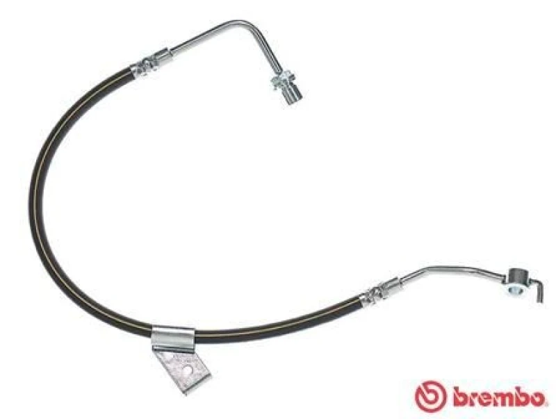 Image of BREMBO Brake hose BREMBO T 24 011