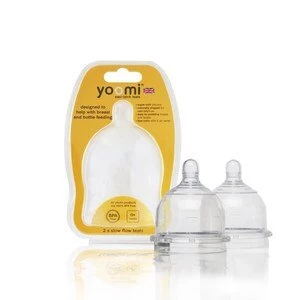 Image of Yoomi Slow Flow Teats Pack of 2