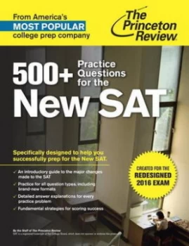 Image of 500+ Practice Questions for the New Sat Paperback