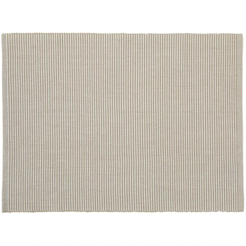 Image of Linea Linea Stone Canterbury Placemat Set of 2 - Beige Beige One Size