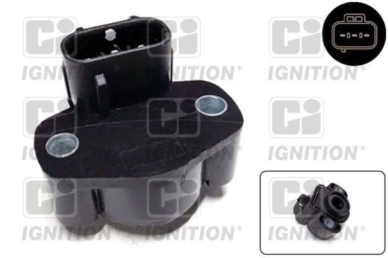 Image of QUINTON HAZELL Throttle position sensor (TPS) QUINTON HAZELL XPOT582