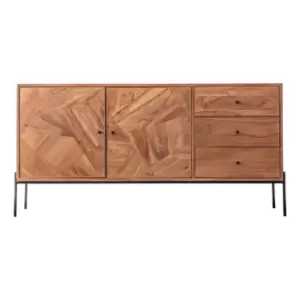 Crossland Grove Dallas 2 Door 3 Drawer Sideboard