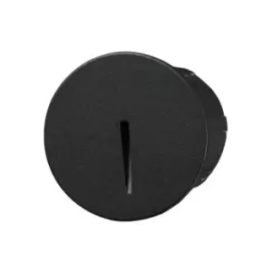 image of Netlighting Merano Florida Outdoor Recessed Wall Lamp Black Aluminium LED 3W 170