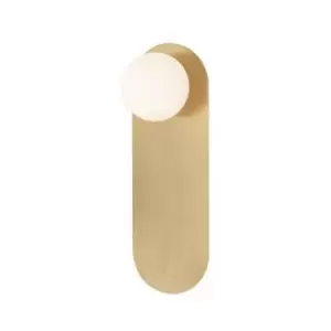 Image of Larissa Lighting - Larissa Sconce Wall Lamp 1x G9 Gold Matt