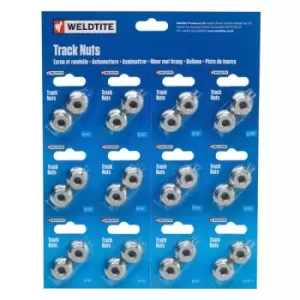 image of Weldtite Bike Bits Track Nut 5/16" x100