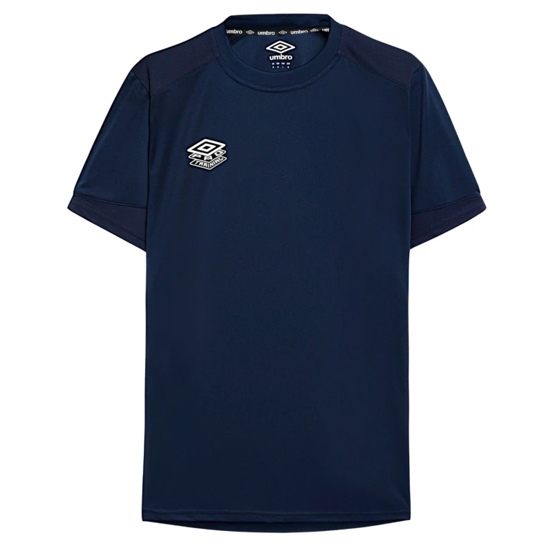 Image of Umbro Umbro Men Optimus Training T-Shirt in Navy Size: Small Navy S Male 5063652113820