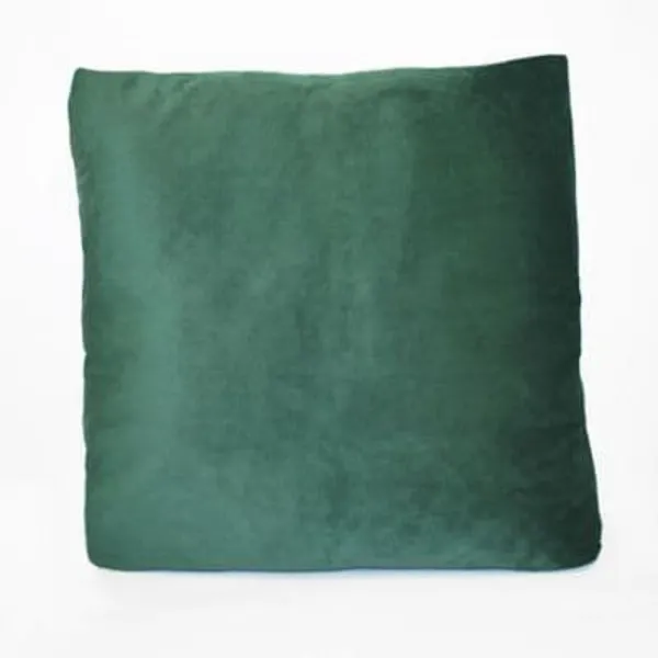 image of Cascade Home Velour Cushions Cushions 43x43cm Green 40308690043