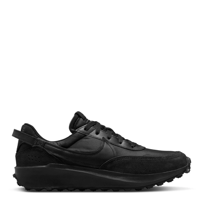 Image of Nike Waffle Debut Mens Trainers - Black 9.5 Male