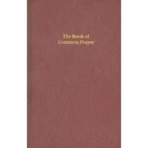 Image of Bcp Standard Edition Prayer Book Red Imitation Leather Hardback 601b Book