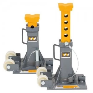 Image of SIP 09846 Winntec 12 Ton Trolley Jack Stands