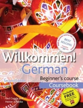 Image of Willkommen German Beginners Course Coursebook by Paul Coggle Paperback