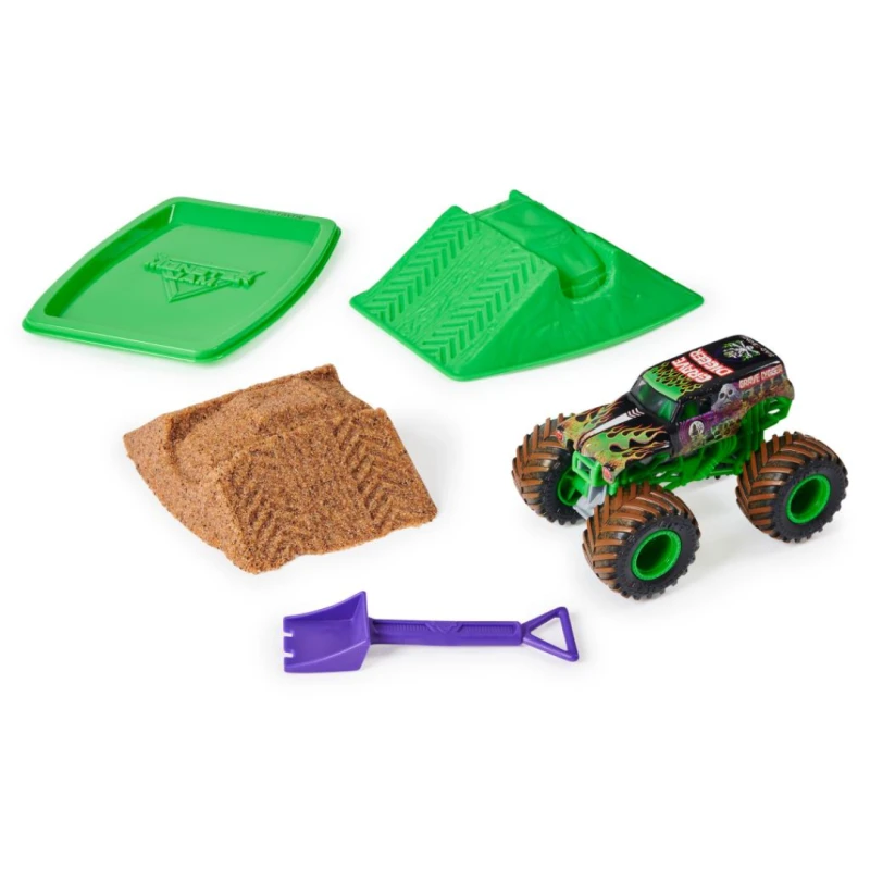 Image of Monster Jam Monster Jam Kinetic Sand Dirt Starter Set
