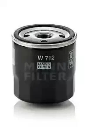 image of Oil Filter W712 By Mann