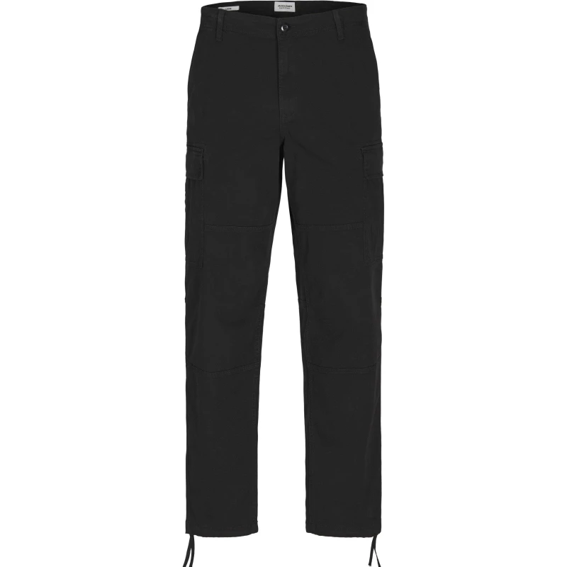 Image of Jack and Jones Harlow Cargo Trouser - Black 30 R