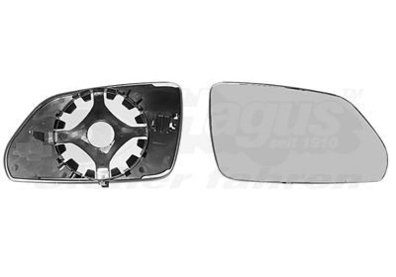 Image of VAN WEZEL Wing mirror glass VAN WEZEL 5828832