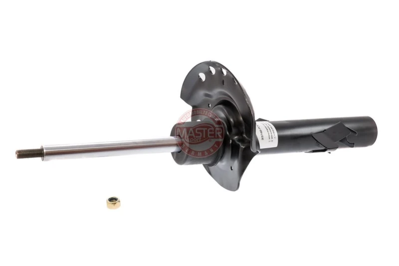 Image of MASTER-SPORT 313748-PCS-MS Shock absorber Front Axle Left, Gas Pressure, Twin-Tube, Suspension Strut, Top pin Shock Absorber (854)