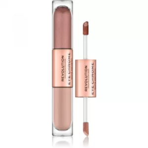 Makeup Revolution Eye Chrome Liquid Eyeshadow Shade Life 2 x 2.2ml