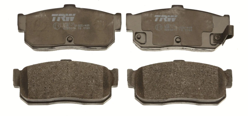Image of TRW GDB3274 Brake pad set with acoustic wear warning Brake Pad Set,disc brake (402)