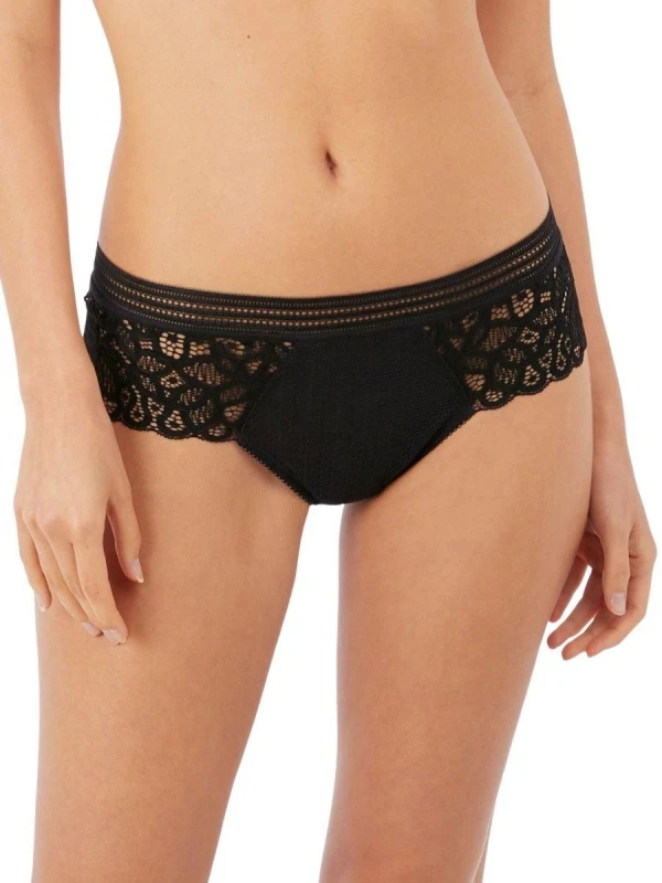 Image of Wacoal Raffine Tanga Black