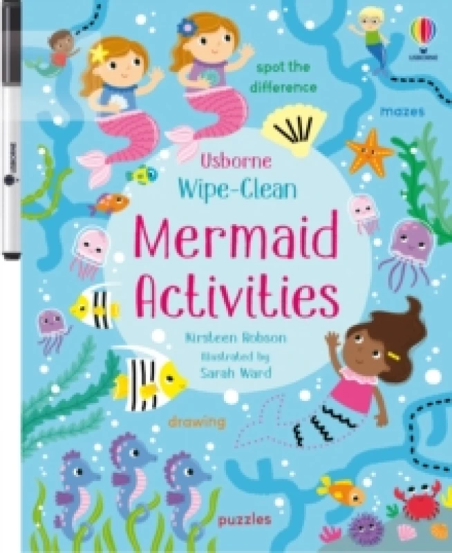 Image of Wipe-Clean Mermaid Activities Paperback / softback