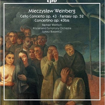 Image of Raphael Wallfisch - Mieczyslaw Weinberg: Cello Concerto, Op. 43/Fantasy, Op. 52/... CD