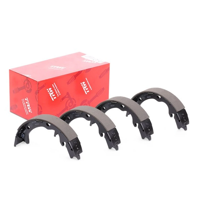 Image of TRW GS8697 Handbrake Shoes Brake Shoe Set,parking brake (1419)