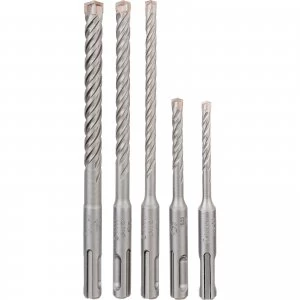 Image of Bosch 10 Piece SDS Plus 5X Drill Bit Set