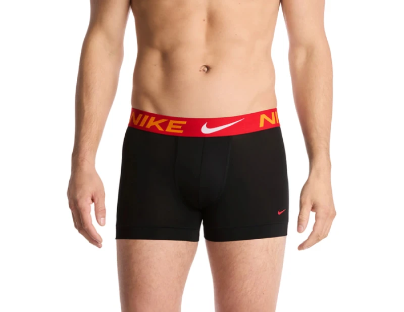 Image of Nike Trunk 3pk Boxer Shorts Black Cjrf S