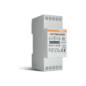 Image of Transformer for continuous duty 15VA 1TDTR015/DDV - bianco - Perry