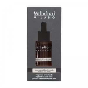 image of Millefiori Milano Incense & Blond Woods WS Fragrance 15ml