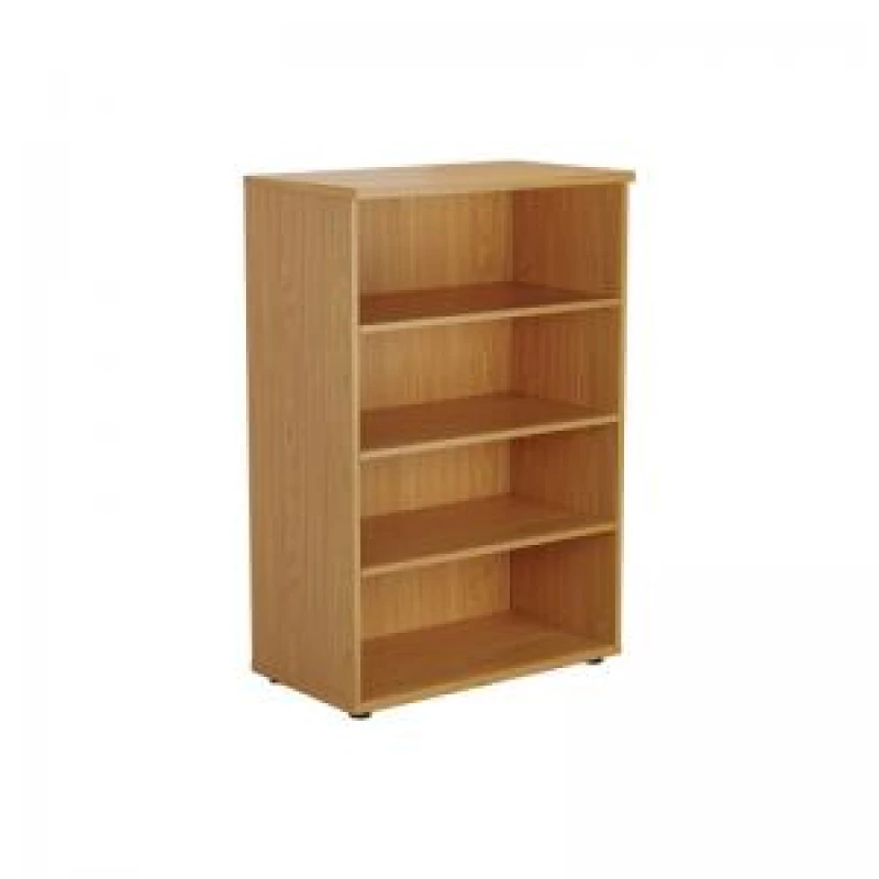 Image of Jemini Wooden Bookcase 800x450x1200mm Nova Oak KF810360