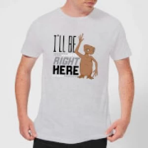 Image of ET I'll Be Right Here T-Shirt - Grey - XL