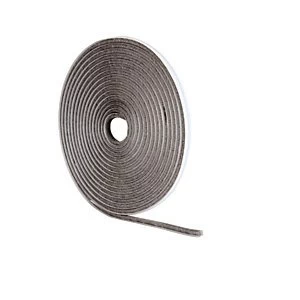 Image of Wickes Pile Tape Draught Seal Grey 5m