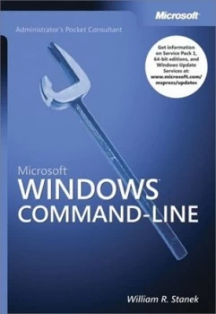 Image of Microsoft Windows Command-Line Administrators Pocket Consultant by William R. Stanek Paperback