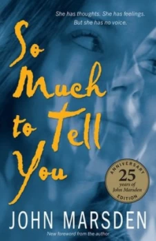 Image of So Much to Tell You by John Marsden Paperback