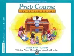 Image of alfreds basic piano prep course lesson book bk b for the young beginner