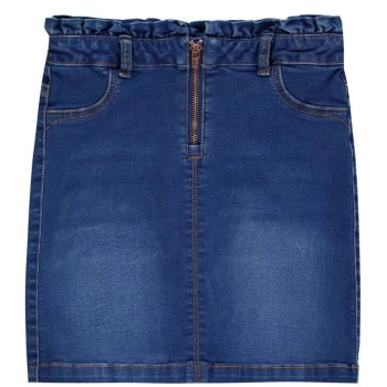 Image of Firetrap Denim Mini Skirt Girls - Blue