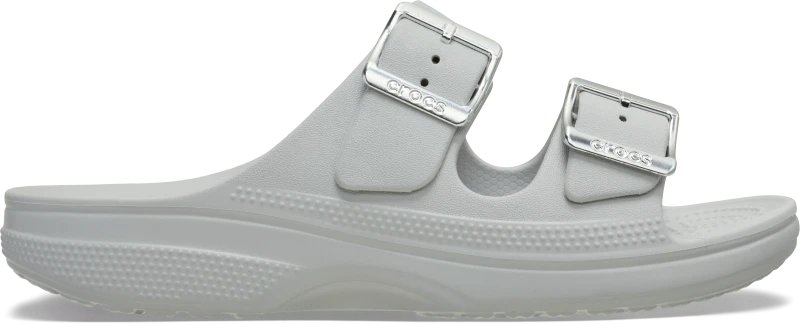 Image of Crocs Women Metallic Buckle Saturday Sandals Atmosphere 3