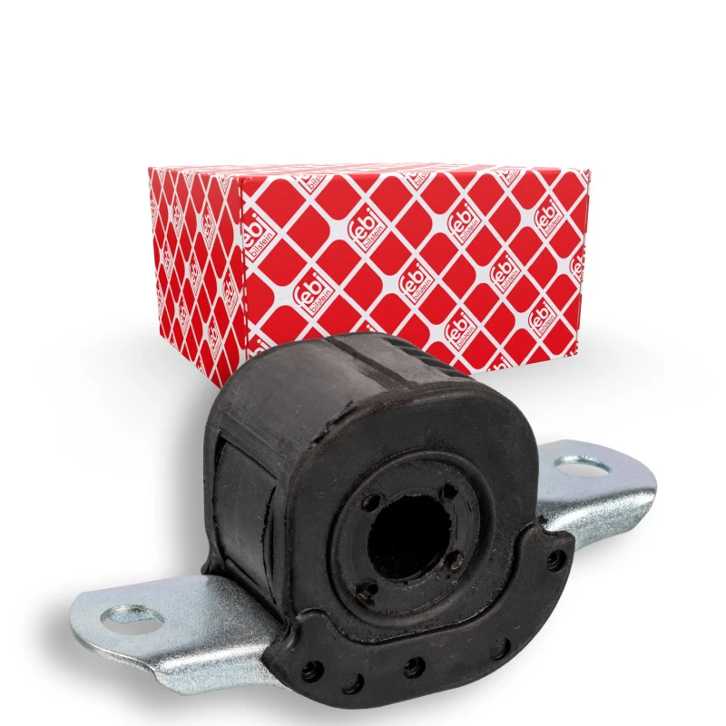 Image of FEBI BILSTEIN 26863 Arm Bushes outer Elastomer Control Arm-/Trailing Arm Bush (251)