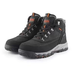 Image of Scruffs Scarfell Mens Black Safety Boots, Size 12