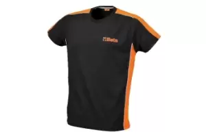 Image of BETACollection 9503TL L T-Shirt 100% Jersey Cotton Black