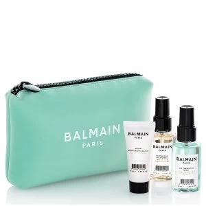 image of Balmain Limited Edition Cosmetic Bag - Green