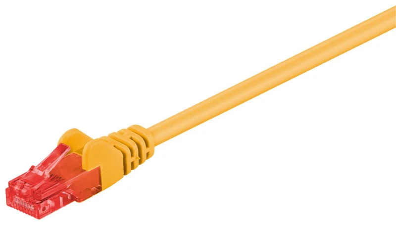 Image of Microconnect B-UTP6005Y networking cable Yellow 0.5 m Cat6 U/UTP (UTP)