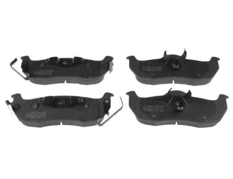 Image of Blue PRINT ADN142160 Brake pad set Rear Axle, with piston clip Brake Pad Set,disc brake (402)