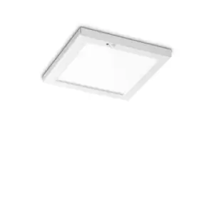 image of AURA Square LED Recessed Downlight White, Motion Sensor, 4000K, Non-Dim